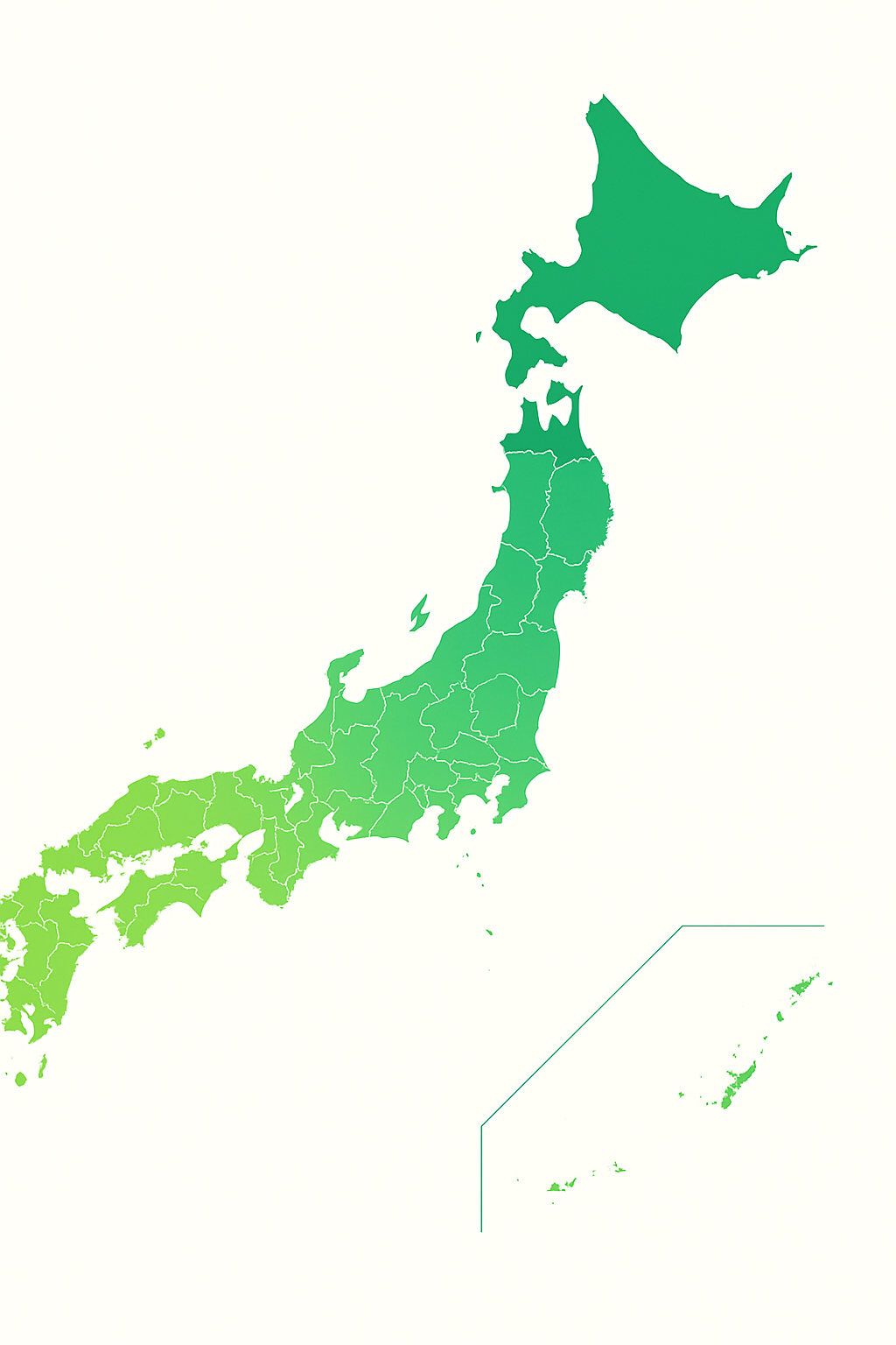 日本地図